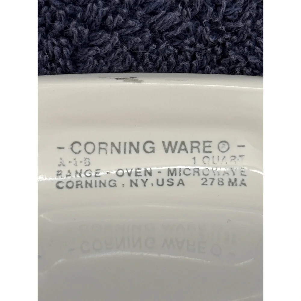 Corning Ware Spice O Life L'Echalote A-1-B 1 Quart Casserole Dish Vintage